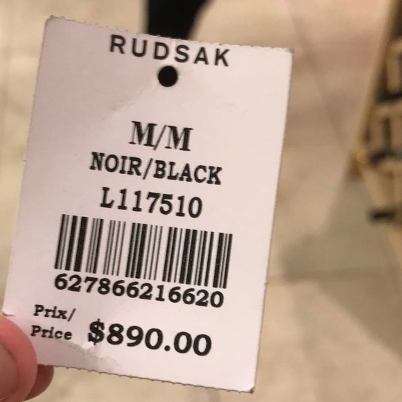 Rudsak black winter coat - Picture 6 of 6